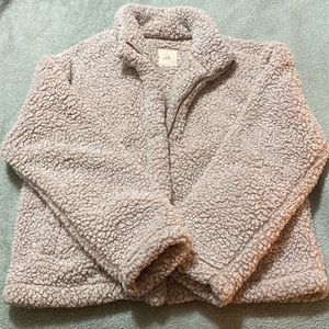 Full Zip Sherpa Jacket